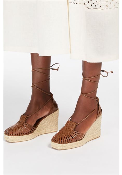 sandali in pelle intrecciata MAX MARA WEEKEND | 2515521115600002